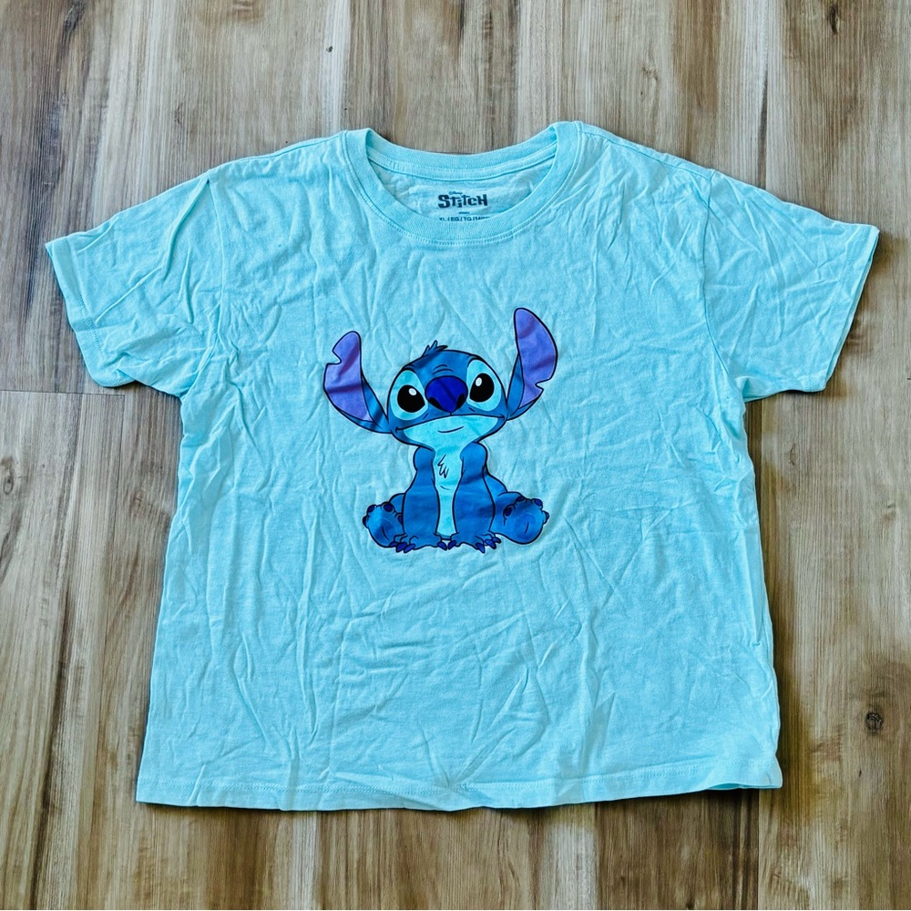 Disney Stitch Light Blue T-Shirt